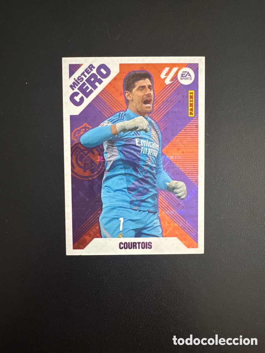 Cromos de F&uacute;tbol: COURTOIS MISTER CERO NUMERO 2 LIGA ESTE 2025 2026