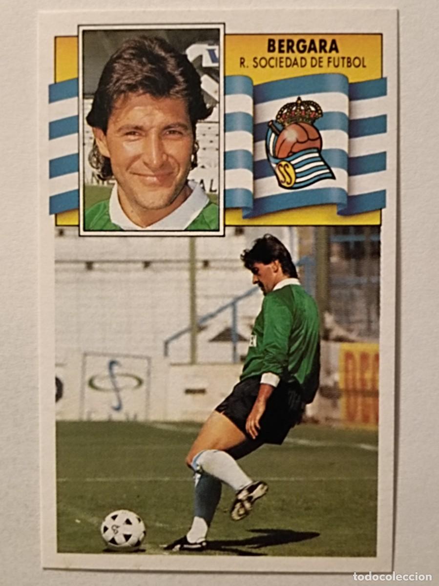 Fu&szlig;ball-Sticker: BERGARA REAL SOCIEDAD LIGA 90/91 ESTE