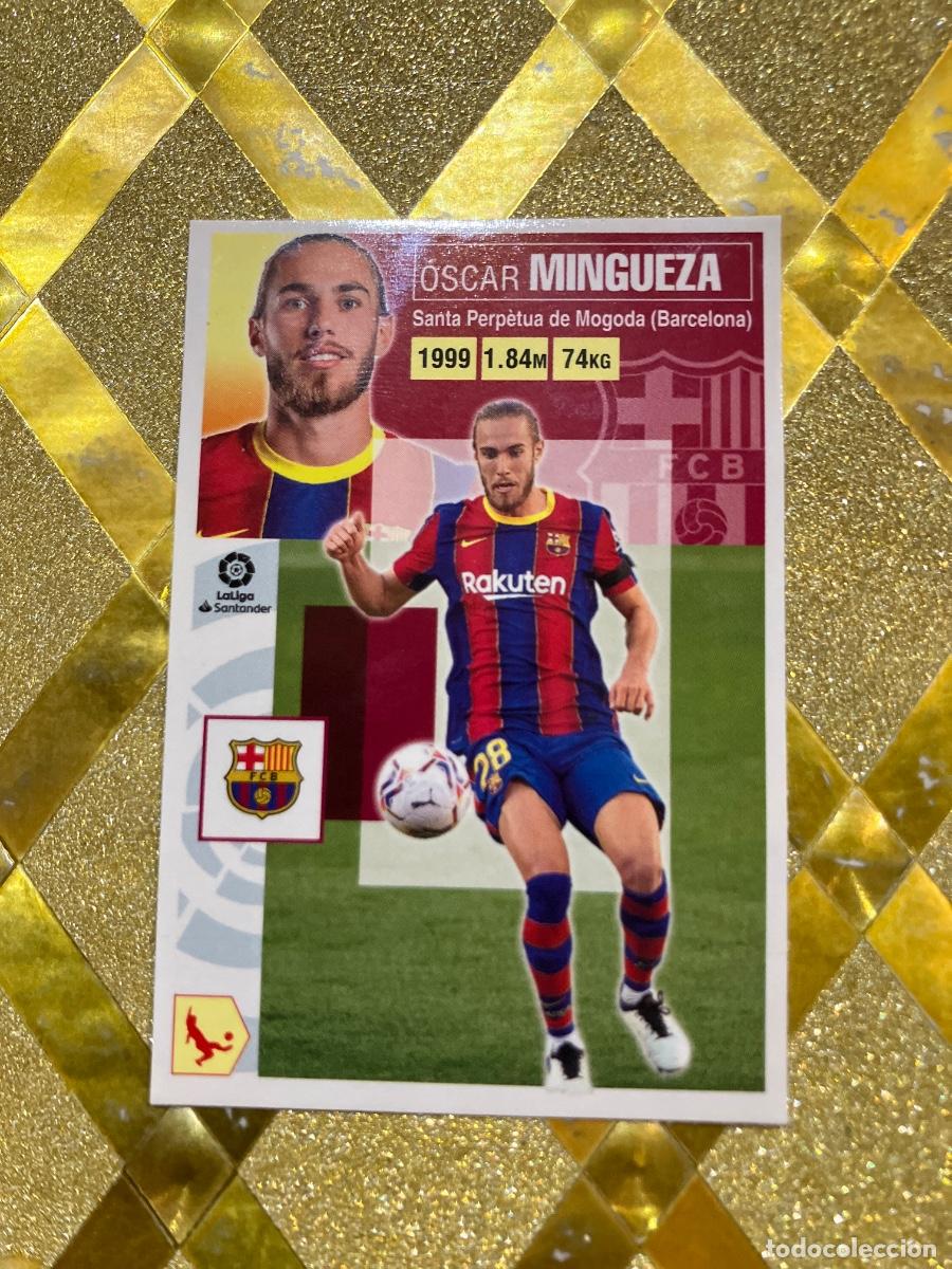 Cromos de Futebol: CROMO DE F&Uacute;TBOL MINGUEZA ROOKIE FC BARCELONA LIGA ESTE FICHAJES DE INVIERNO 2020 2021 PANINI 20/21 !