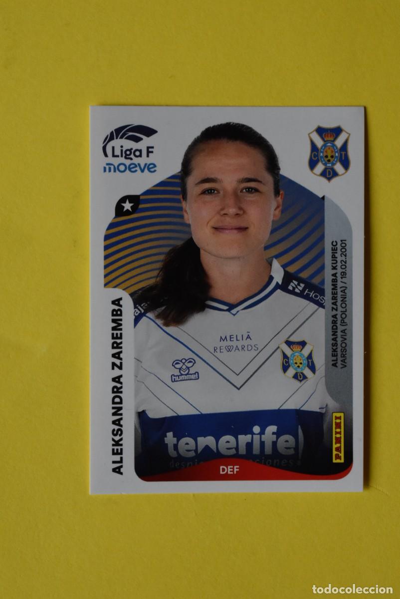 Cromos de Futebol: Cromo Liga Femenina. Liga F. 2025 2026. 25 26. Aleksandra Zaremba. Tenerife. N. &ordm; 107. Panini