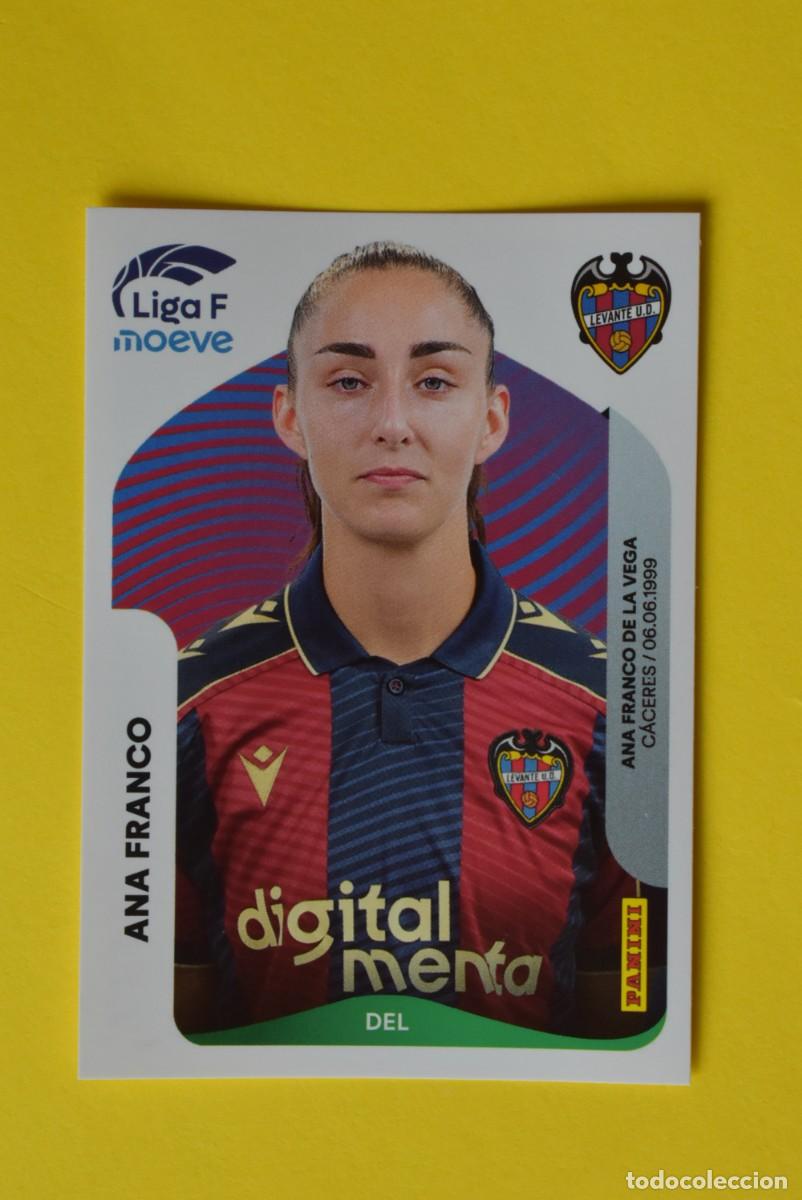 Cromos de Futebol: Cromo Liga Femenina. Liga F. 2025 2026. 25 26. Ana Franco. Levante. N. &ordm; 238. Panini