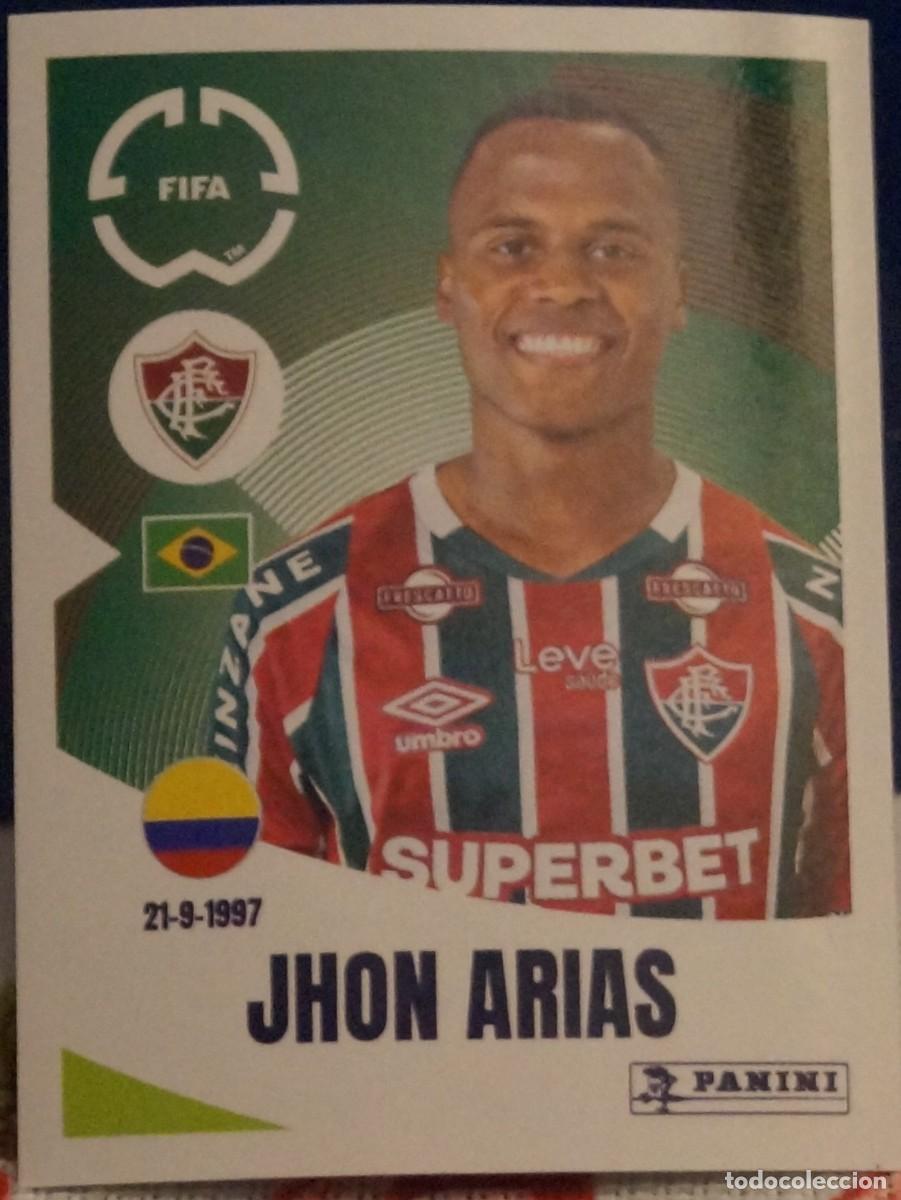 Cromos de f&uacute;tbol: CLUB WORLD CUP 25 / JHON ARIAS / FLUMINENSE / 351
