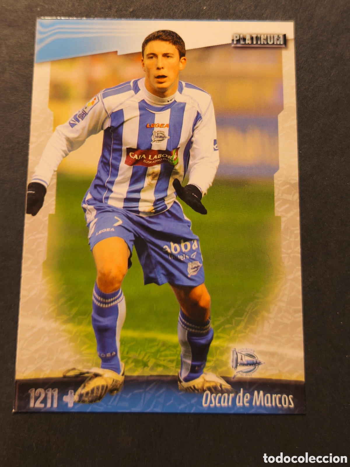 Cromos de f&uacute;tbol: 1211 ROOKIE CARD OSCAR DE MARCOS ALAVES MC 2008 PLATINUM