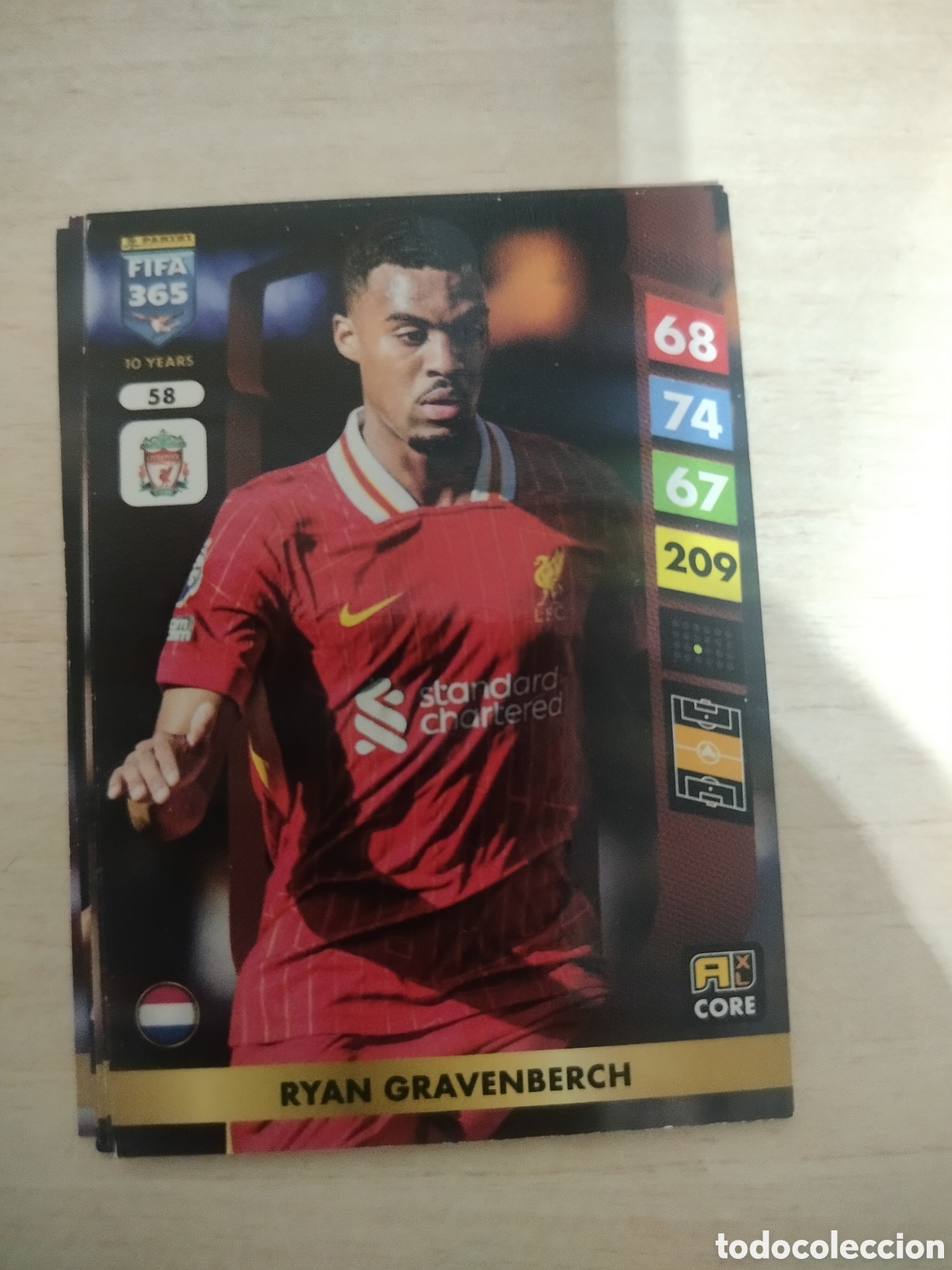 Figurine di Calcio: GRAVENBERCH 58 ADRENALYN XL FIFA 365 2024 2025 24 25