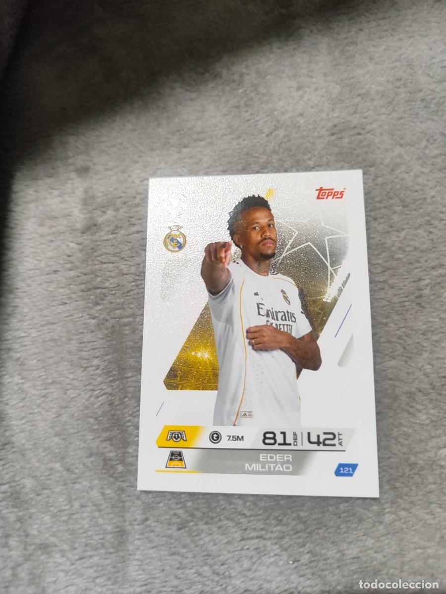 Figurine di Calcio: 121 UCL MATCH ATTAX 2025/26 &Eacute;DER MILIT&Atilde;O REAL MADRID CF TOPPS 25 2026 CHAMPIONS