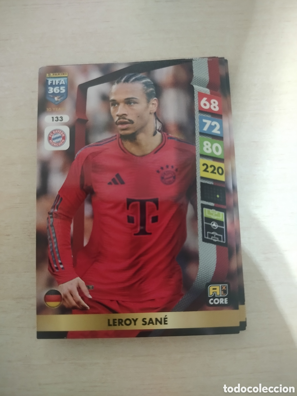 Fu&szlig;ball-Sticker: SANE 133 ADRENALYN XL FIFA 365 2024 2025 24 25