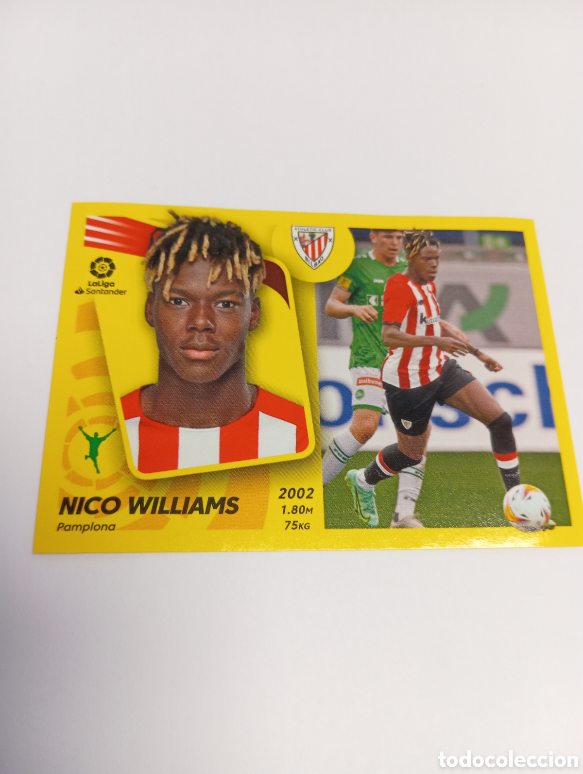 Cromos de Futebol: 26 Fichaje Nico Williams 21-22 ESTE 2021 2022 PANINI