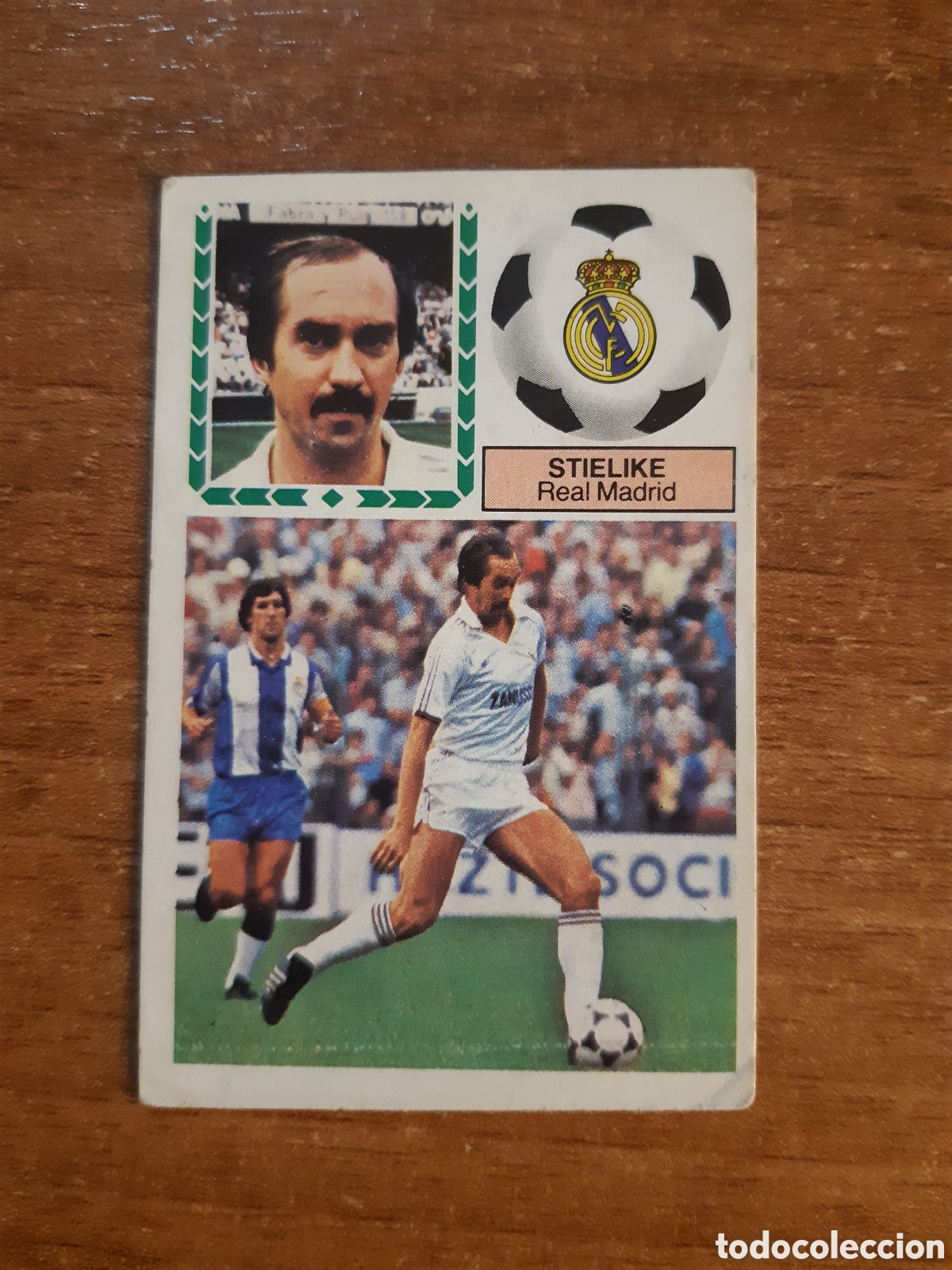 Cromos de f&uacute;tbol: Stielike (Real Madrid) Liga 83-84 ESTE. Nunca pegado