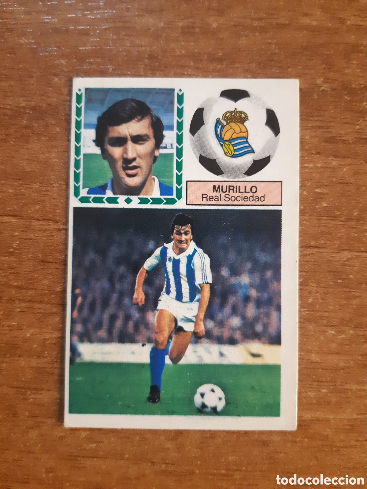 Cromos de f&uacute;tbol: Murillo (Real Sociedad) liga 83-84 ESTE. Nunca pegado, NUEVO