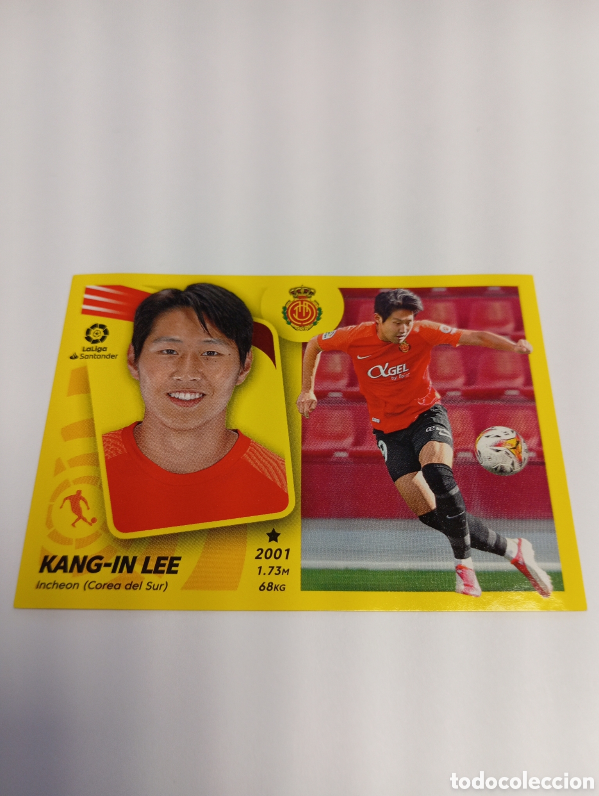 Fu&szlig;ball-Sticker: 58 Fichaje KANG IN LEE 21-22 ESTE 2021 2022 PANINI