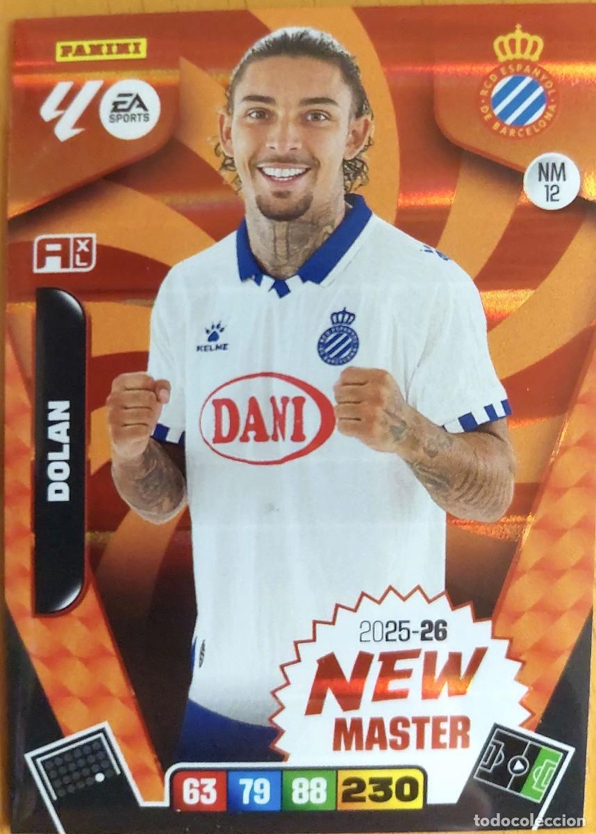 Football Stickers: Dolan New Master Adrenalyn XL 2025-26