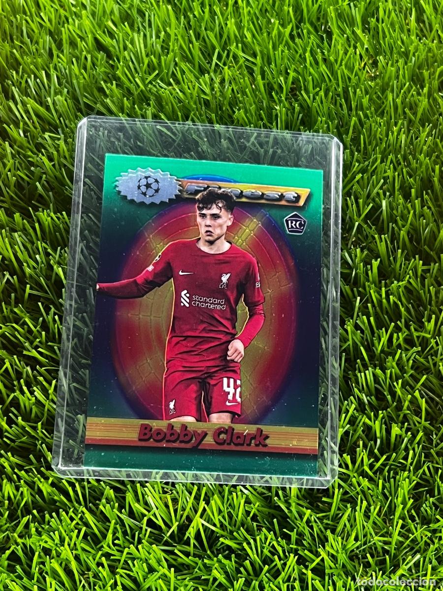 Fu&szlig;ball-Sticker: N&ordm; 16 Bobby Clark Liverpool Topps Finest Flashback 22 23
