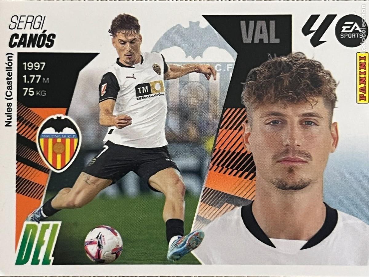 Figurine di Calcio: 17 CAN&Oacute;S VALENCIA CF LIGA ESTE 25 26 2025 2026