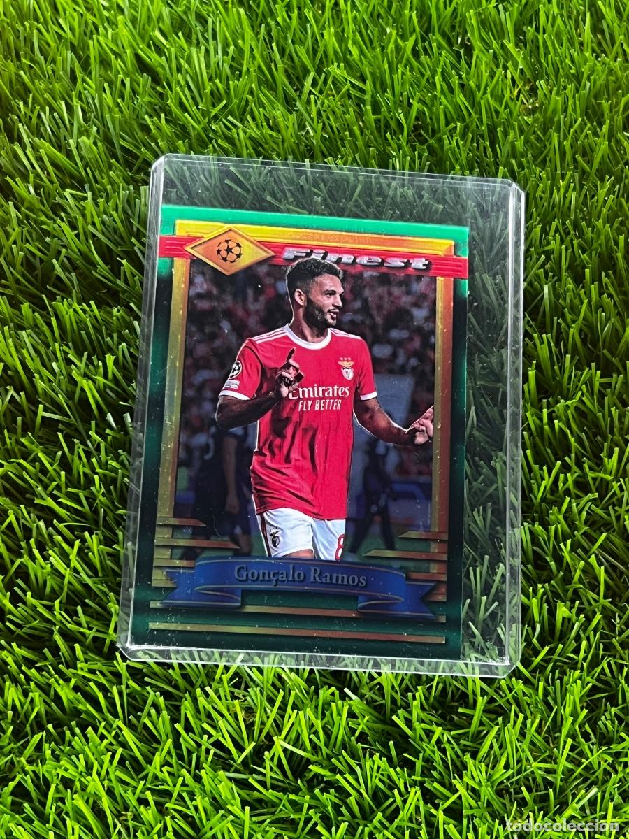 Figurine di Calcio: N&ordm; 66 Gon&ccedil;alo Ramos SL Benfica Topps Finest Flashback 22 23