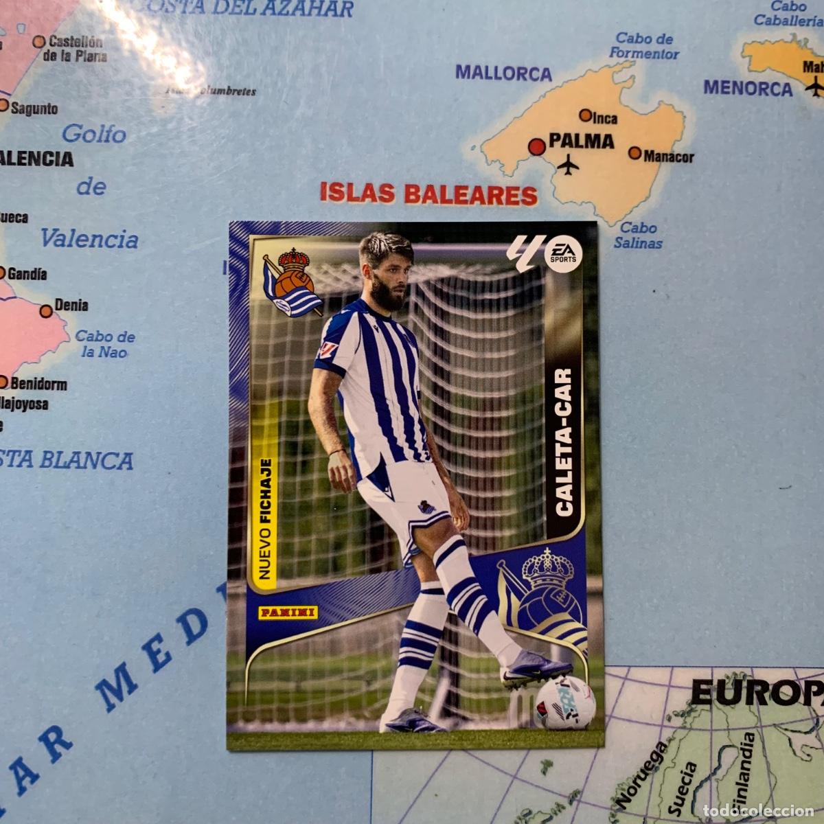 Fu&szlig;ball-Sticker: Caleta-Car nuevo fichaje n&uacute;mero 457 de la Real Sociedad Megacracks 25-26 2025-2026