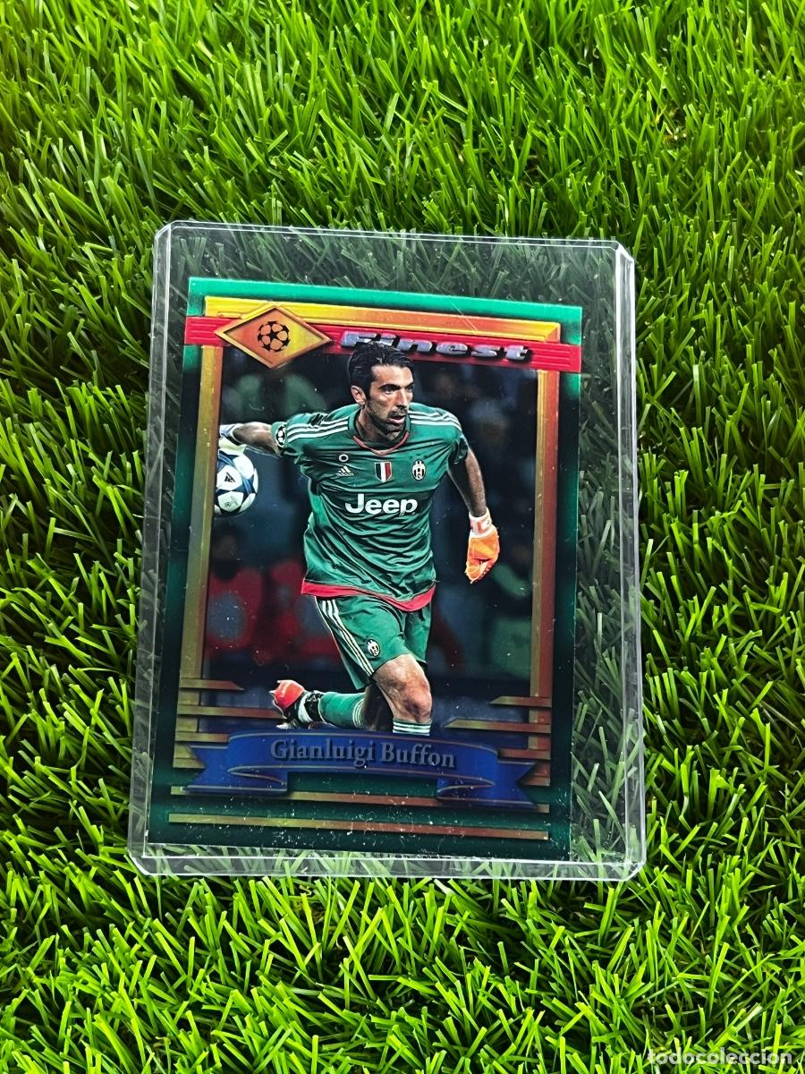 Figurine di Calcio: N&ordm; 32 Gianluigi Buffon Juventus Topps Finest Flashback 22 23