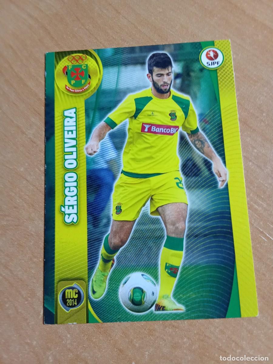 Cromos de f&uacute;tbol: 115 Sergio Oliveira pa&ccedil;os Ferreira megacracks liga Portugal 2014