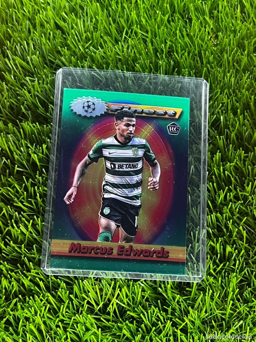 Figurine di Calcio: N&ordm; 10 Marcus Edwards Sporting de Lisboa Topps Finest Flashback 22 23