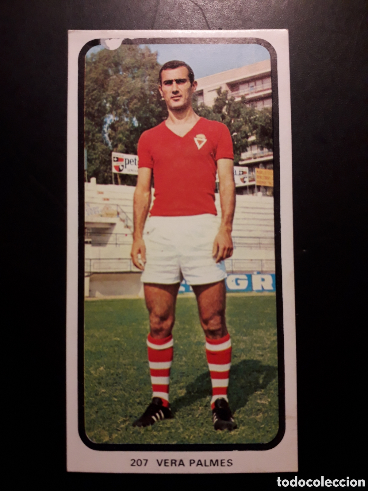 Cromos de F&uacute;tbol: VERA PALMES MURCIA N&deg; 207 RUIZ ROMERO 73 74 1973 1974 DESPEGADO FALLO FRONTAL PEDIDO M&Iacute;NIMO 3&euro;