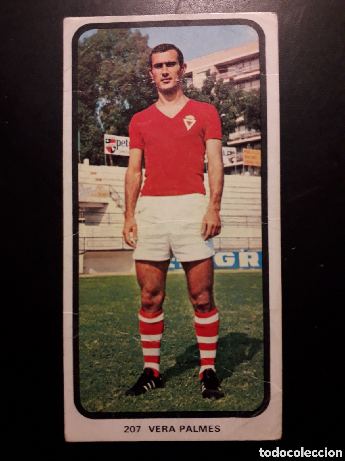 Cromos de F&uacute;tbol: VERA PALMES MURCIA N&deg; 207 RUIZ ROMERO 73 74 1973 1974 DESPEGADO, ARRUGAS PEDIDO M&Iacute;NIMO 3&euro;