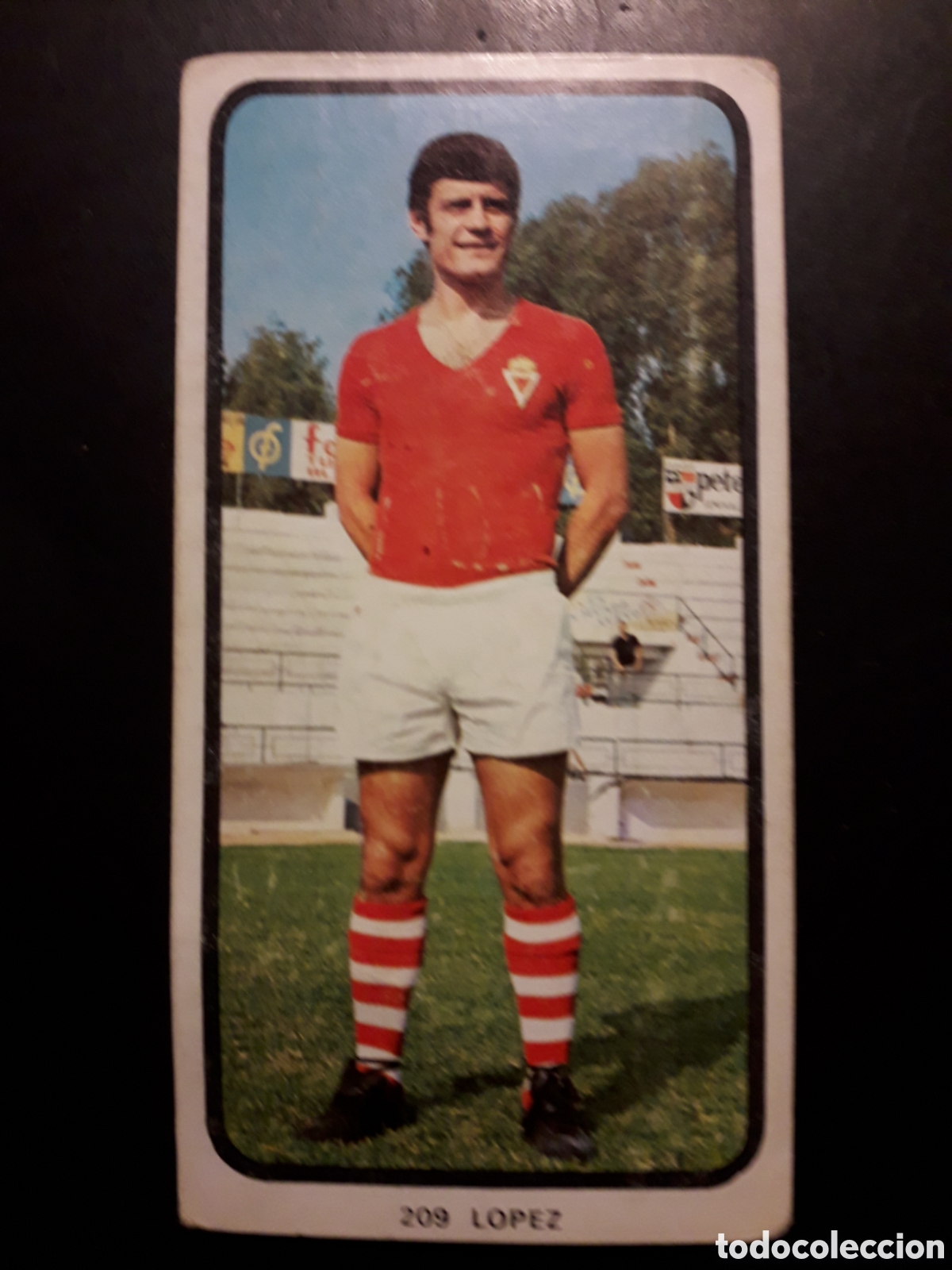 Cromos de F&uacute;tbol: L&Oacute;PEZ MURCIA N&deg; 209 RUIZ ROMERO 73 74 1973 1974 DESPEGADO PEDIDO M&Iacute;NIMO 3&euro;
