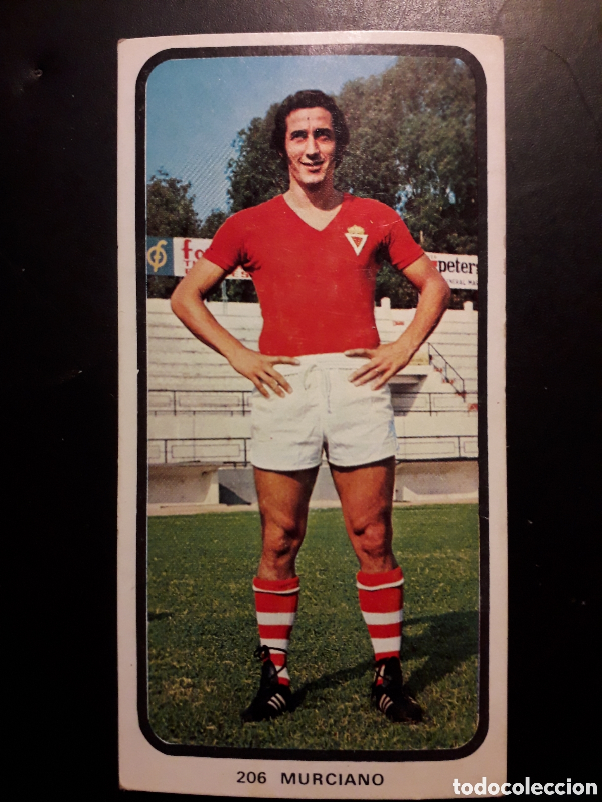 Cromos de F&uacute;tbol: MURCIANO MURCIA N&deg; 206 RUIZ ROMERO 73 74 1973 1974 SIN PEGAR PEDIDO M&Iacute;NIMO 3&euro;