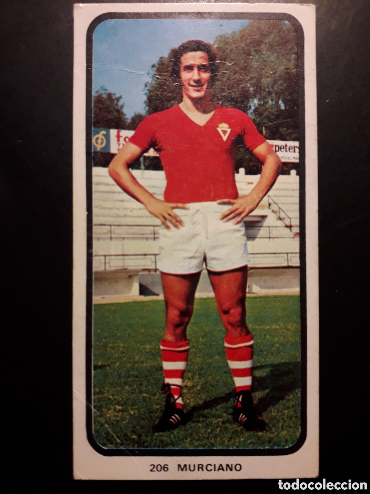 Cromos de F&uacute;tbol: MURCIANO MURCIA N&deg; 206 RUIZ ROMERO 73 74 1973 1974 DESPEGADO PEDIDO M&Iacute;NIMO 3&euro;