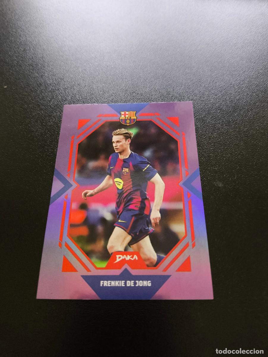 Figurine di Calcio: FCB-10-A DE JONG BARCELONA PURPLE PARALELA /149 DAKA BARCELONA 2025 2026 25 26 NO LIGA ESTE TOPPS