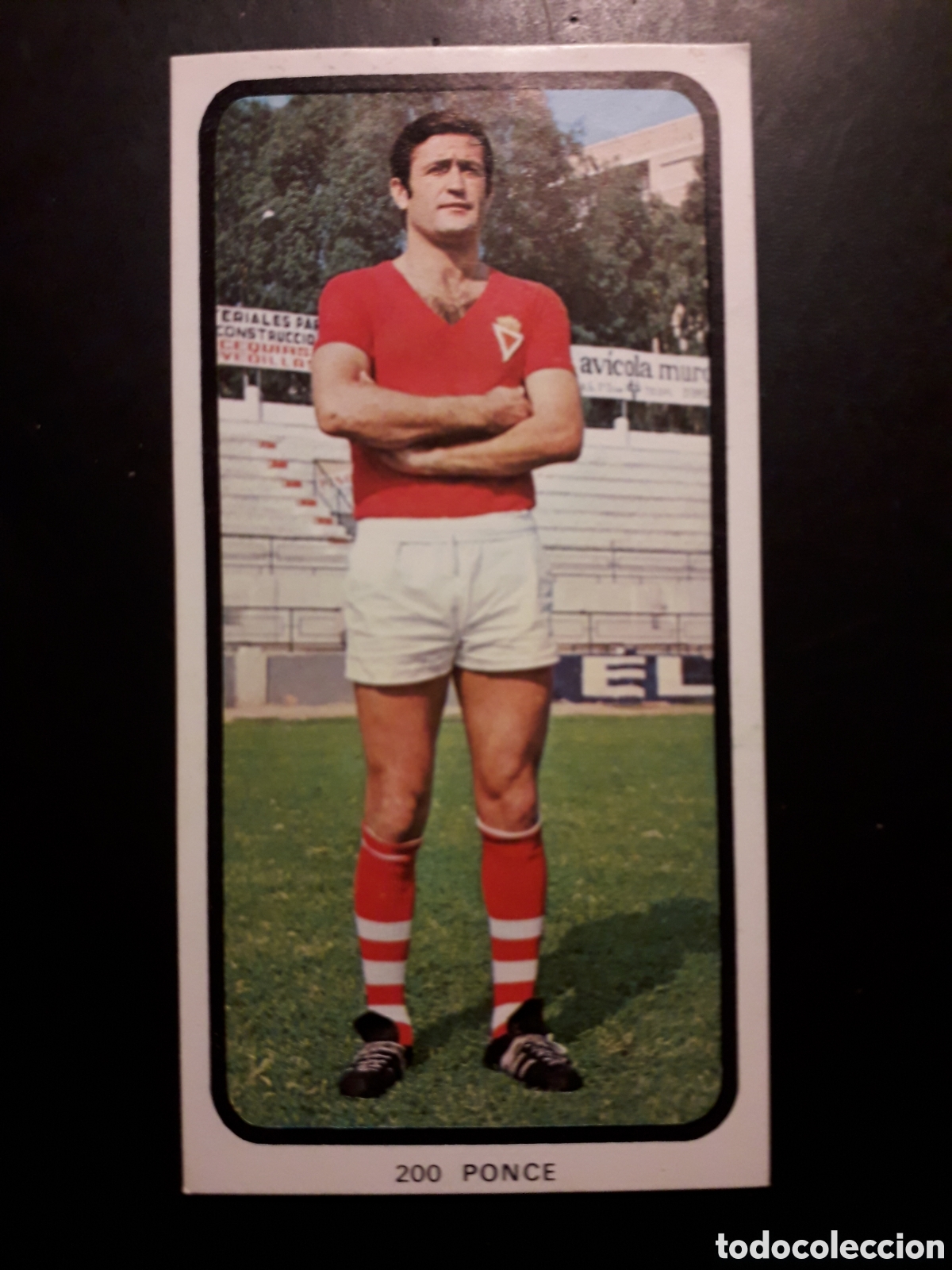 Cromos de F&uacute;tbol: PONCE MURCIA N&deg; 200 RUIZ ROMERO 73 74 1973 1974 DESPEGADO PEDIDO M&Iacute;NIMO 3&euro;