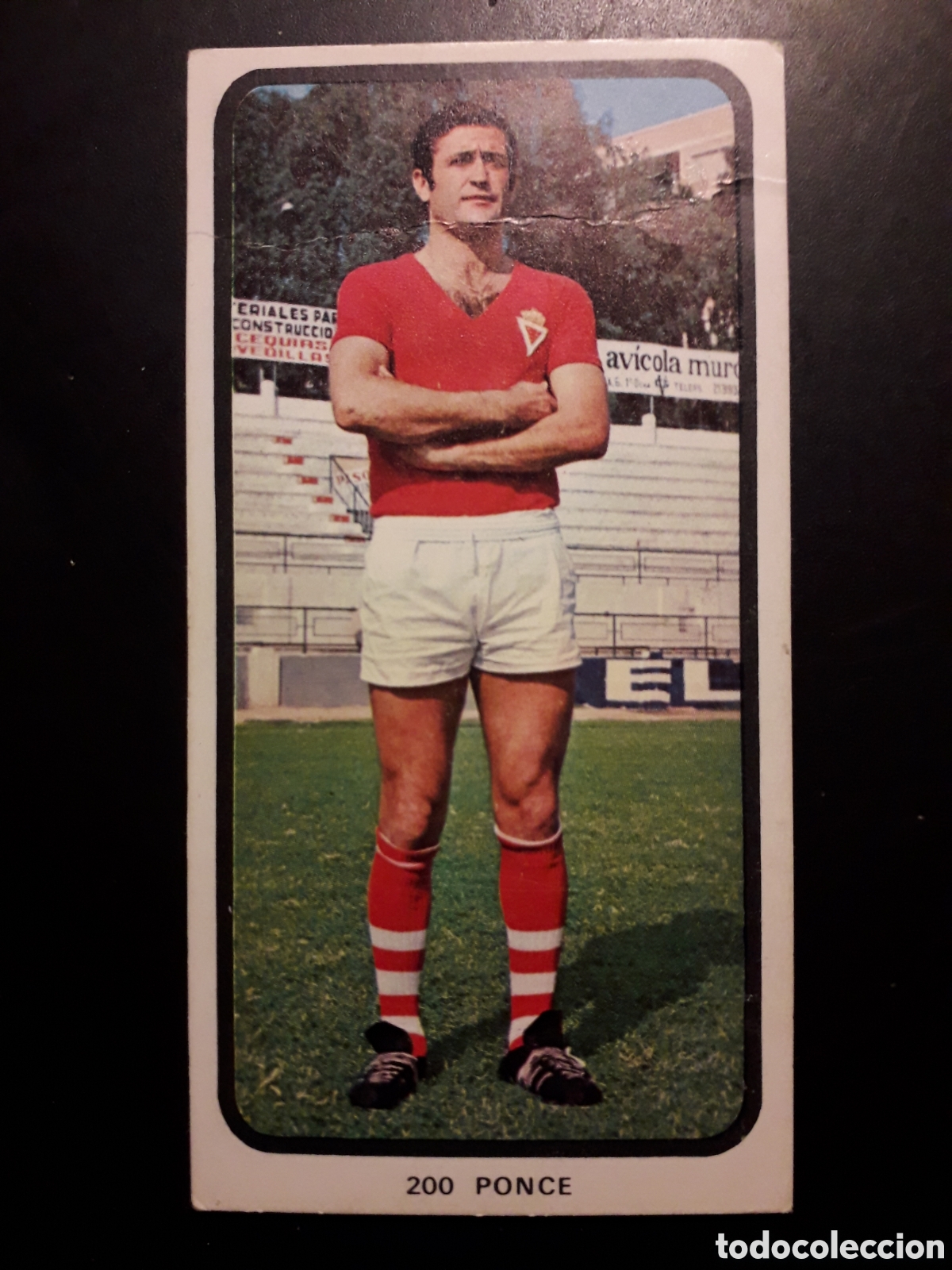 Cromos de F&uacute;tbol: PONCE MURCIA N&deg; 200 RUIZ ROMERO 73 74 1973 1974 DESPEGADO PEDIDO M&Iacute;NIMO 3&euro;.