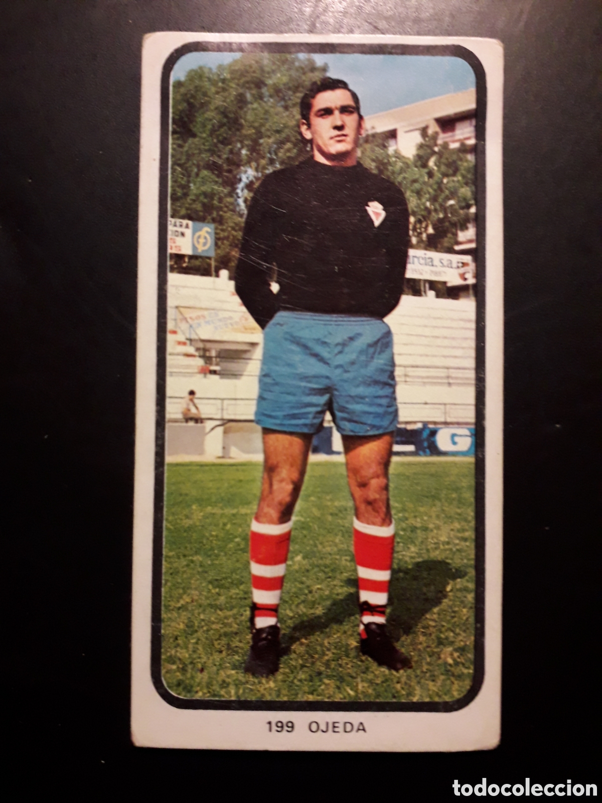 Cromos de F&uacute;tbol: OJEDA MURCIA N&deg; 199 RUIZ ROMERO 73 74 1973 1974 DESPEGADO PEDIDO M&Iacute;NIMO 3&euro;.