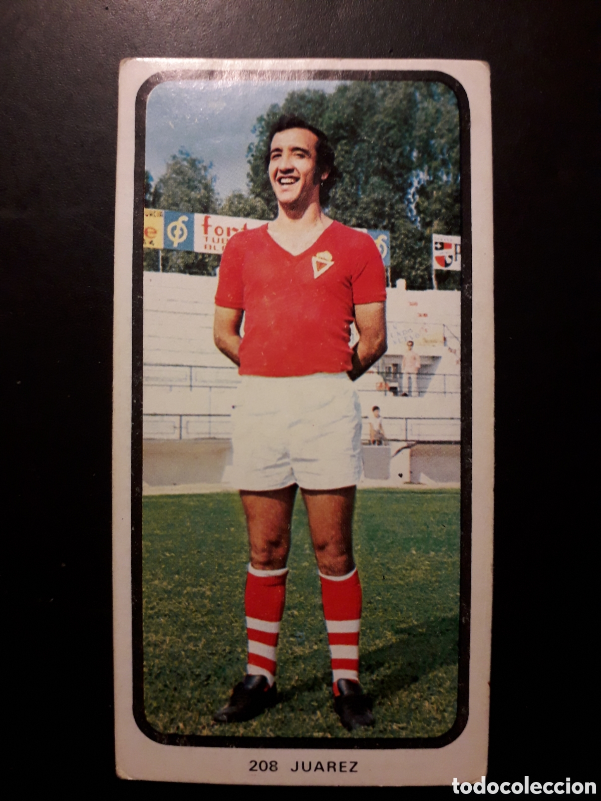 Cromos de F&uacute;tbol: JU&Aacute;REZ MURCIA N&deg; 208 RUIZ ROMERO 73 74 1973 1974 DESPEGADO PEDIDO M&Iacute;NIMO 3&euro;