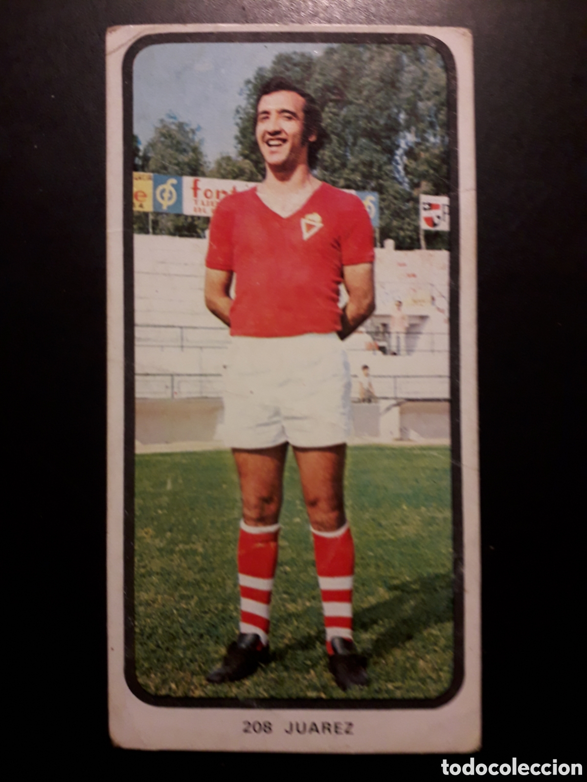 Cromos de F&uacute;tbol: JU&Aacute;REZ MURCIA N&deg; 208 RUIZ ROMERO 73 74 1973 1974 DESPEGADO PEDIDO M&Iacute;NIMO 3&euro;.