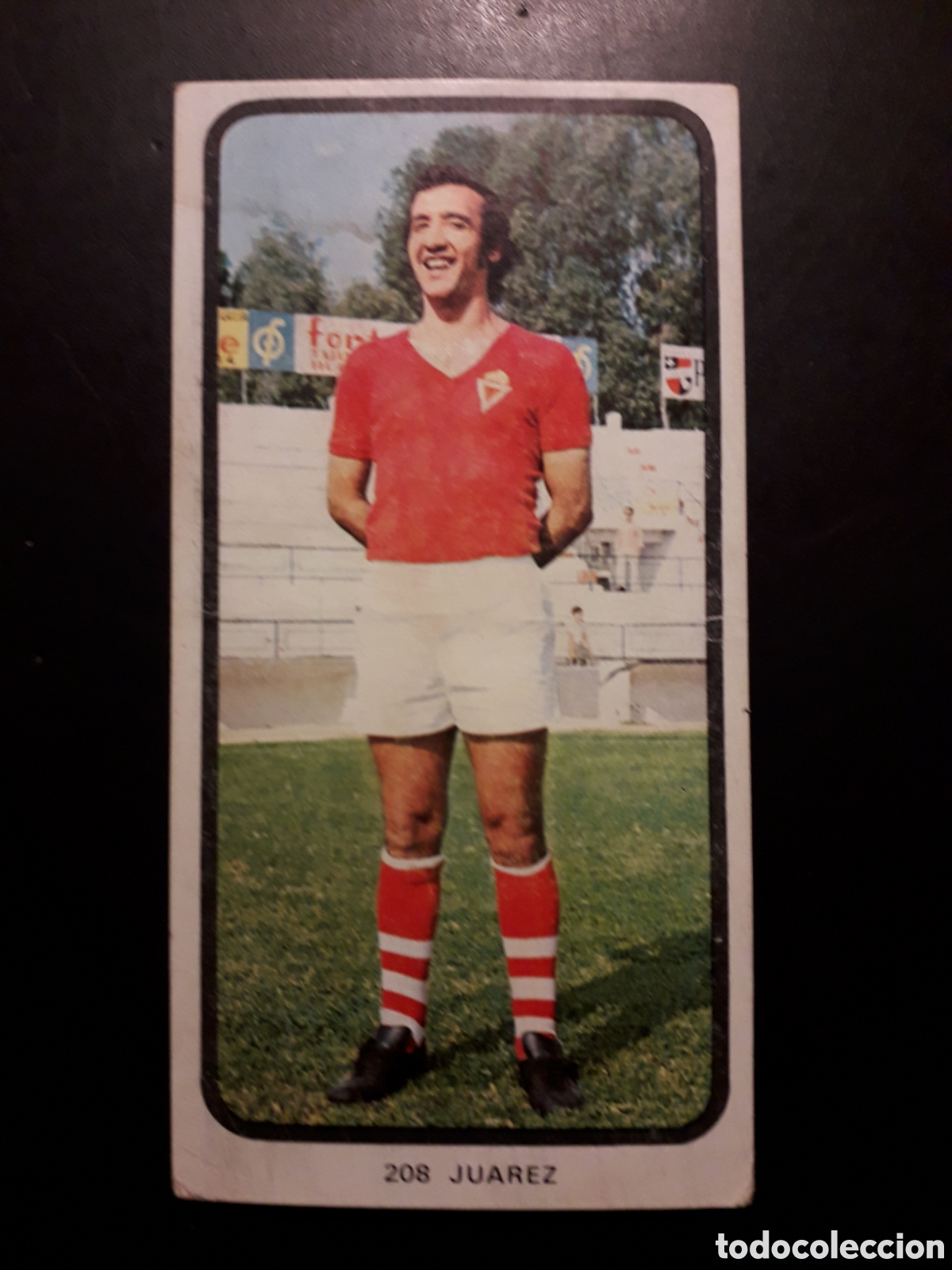 Cromos de F&uacute;tbol: JU&Aacute;REZ MURCIA N&deg; 208 RUIZ ROMERO 73 74 1973 1974 SIN PEGAR, ALG&Uacute;N DEFECTO PEDIDO M&Iacute;NIMO 3&euro;