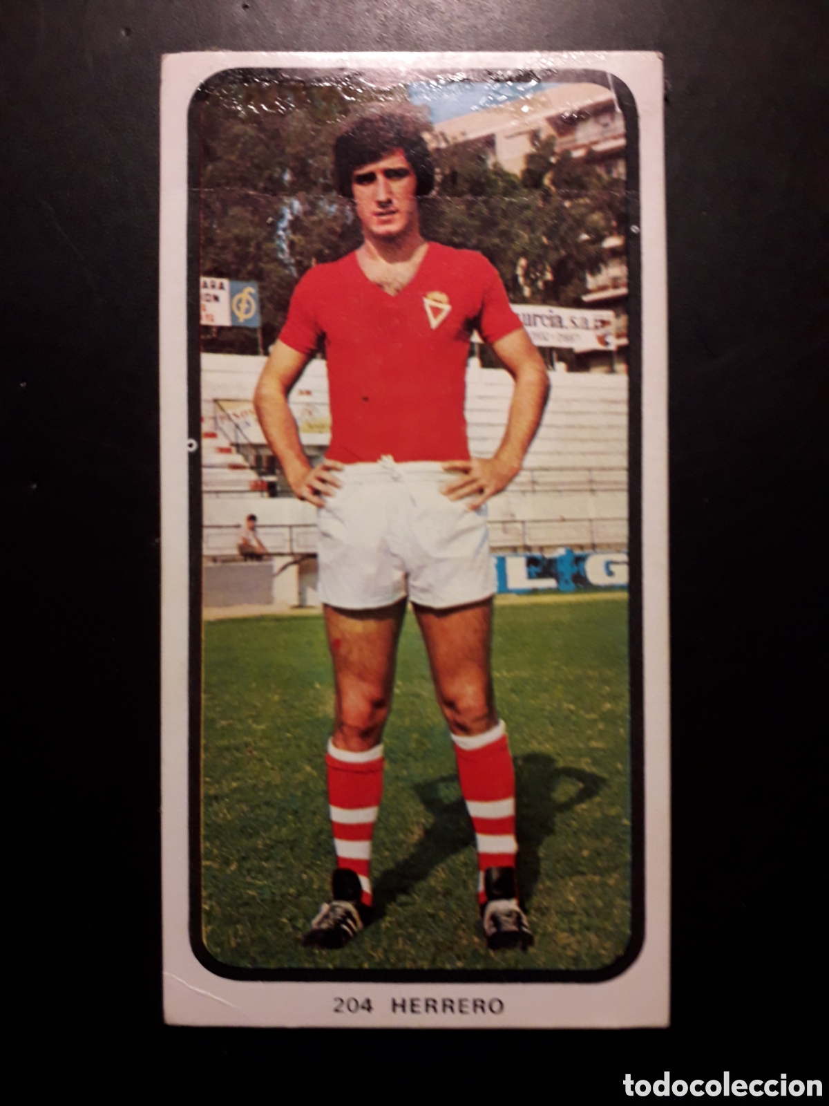 Cromos de F&uacute;tbol: HERRERO MURCIA N&deg; 204 RUIZ ROMERO 73 74 1973 1974 DESPEGADO PEDIDO M&Iacute;NIMO 3&euro;