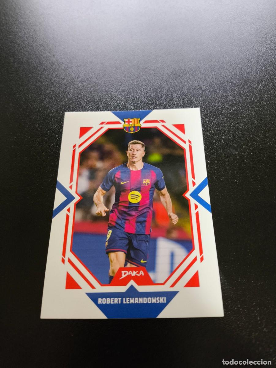 Figurine di Calcio: FCB-2-A ROBERT LEWANDOWSKI BARCELONA DAKA BARCELONA 2025 2026 25 26 NO PANINI LIGA ESTE TOPPS