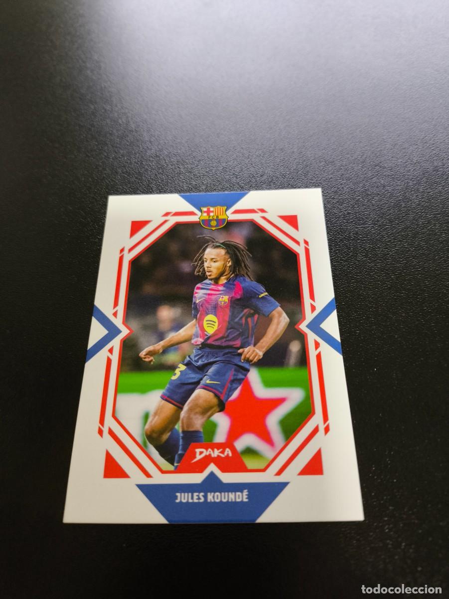 Cromos de Futebol: FCB-15-A JULES KOUNDE BARCELONA DAKA BARCELONA 2025 2026 25 26 NO PANINI LIGA ESTE TOPPS