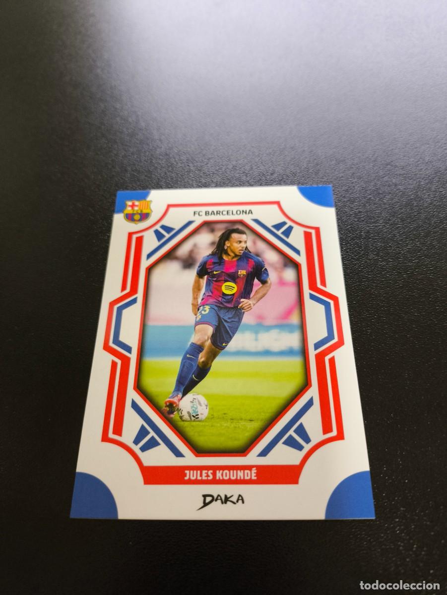 Figurine di Calcio: FCB-15-B JULES KOUNDE BARCELONA DAKA BARCELONA 2025 2026 25 26 NO PANINI LIGA ESTE TOPPS