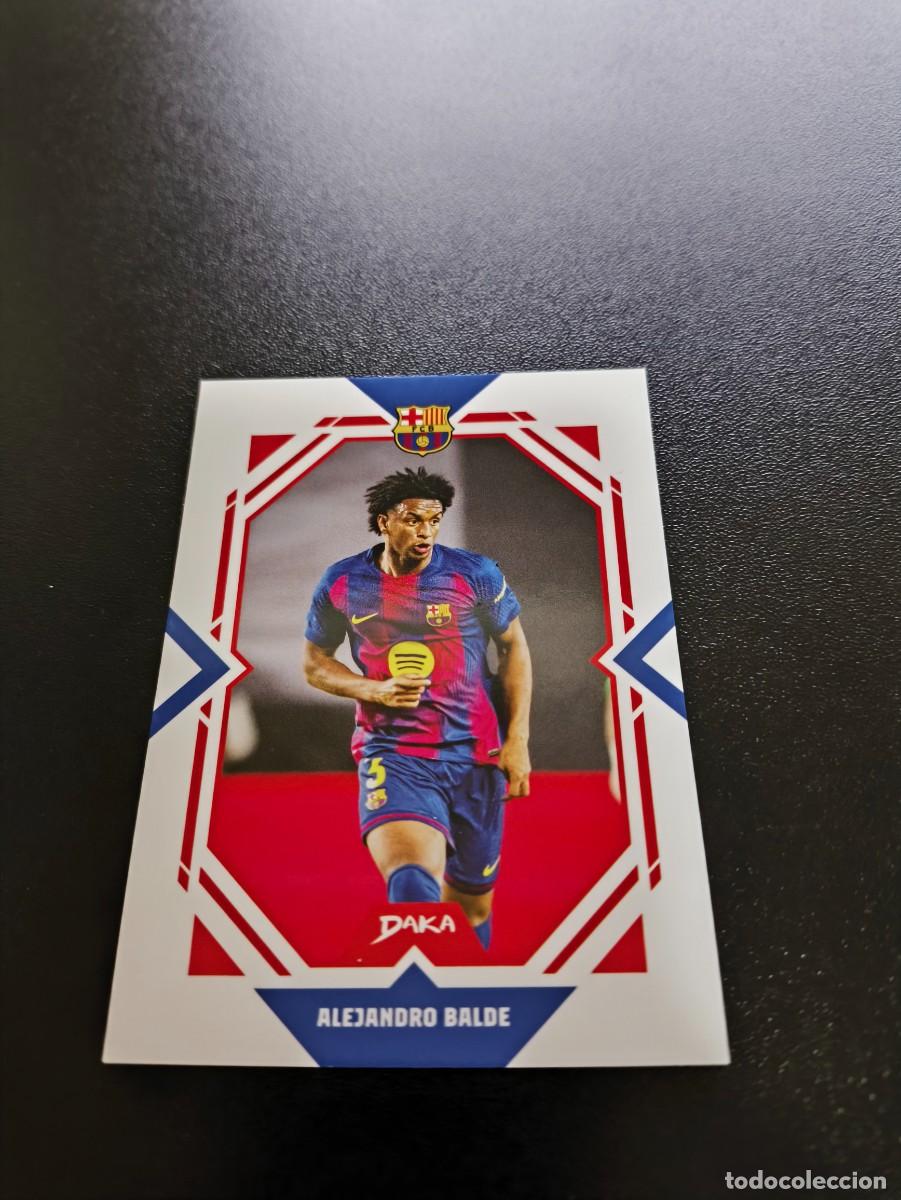 Cromos de Futebol: FCB-20-A ALEJANDRO BALDE BARCELONA DAKA BARCELONA 2025 2026 25 26 NO PANINI LIGA ESTE TOPPS