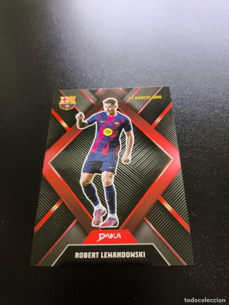 Cromos de f&uacute;tbol: SR-2 ROBERT LEWANDOWSKI BARCELONA DAKA BARCELONA 2025 2026 25 26 NO PANINI LIGA ESTE TOPPS