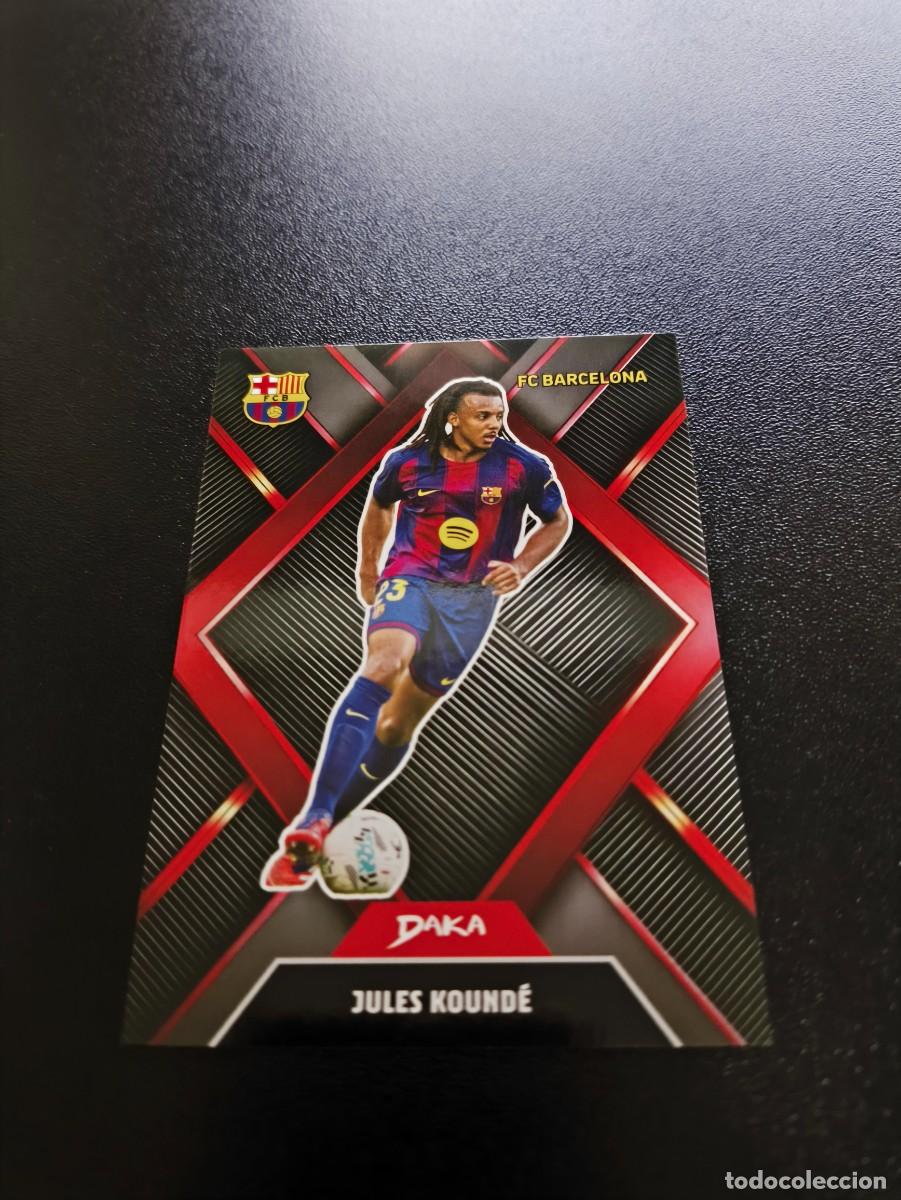 Cromos de Futebol: SR-15 JULES KOUNDE BARCELONA DAKA BARCELONA 2025 2026 25 26 NO PANINI LIGA ESTE TOPPS