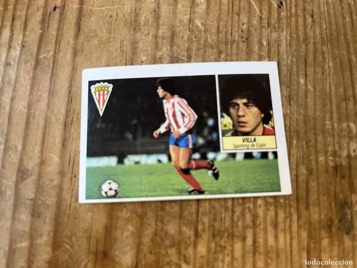Cromos de F&uacute;tbol: CROMO SIN PEGAR NUNCA PEGADO ALBUM LIGA ESTE 84 85 1984 1985 SPORTING GIJON VILLA