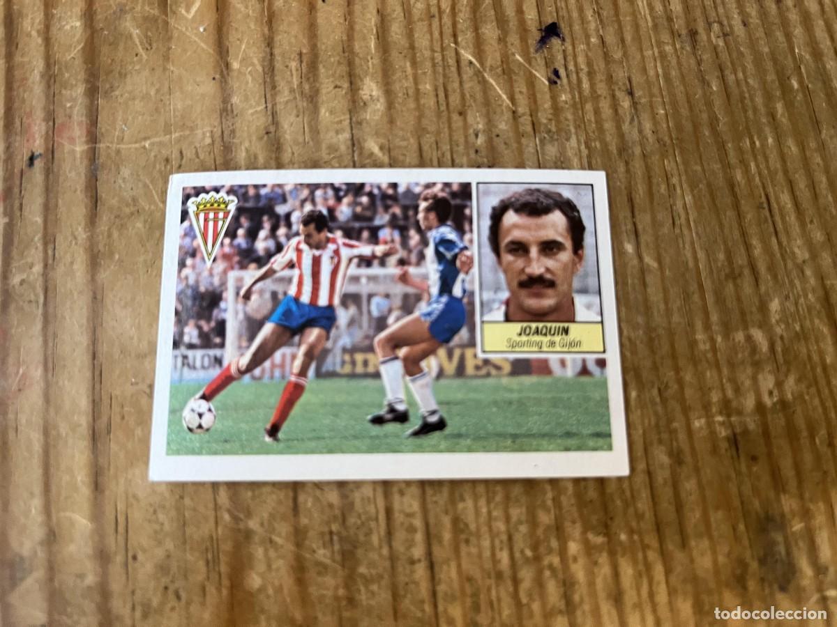 Fu&szlig;ball-Sticker: CROMO SIN PEGAR NUNCA PEGADO ALBUM LIGA ESTE 84 85 1984 1985 SPORTING GIJON JOAQUIN
