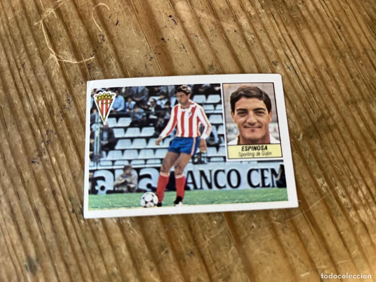 Cromos de F&uacute;tbol: CROMO SIN PEGAR NUNCA PEGADO ALBUM LIGA ESTE 84 85 1984 1985 SPORTING GIJON ESPINOSA