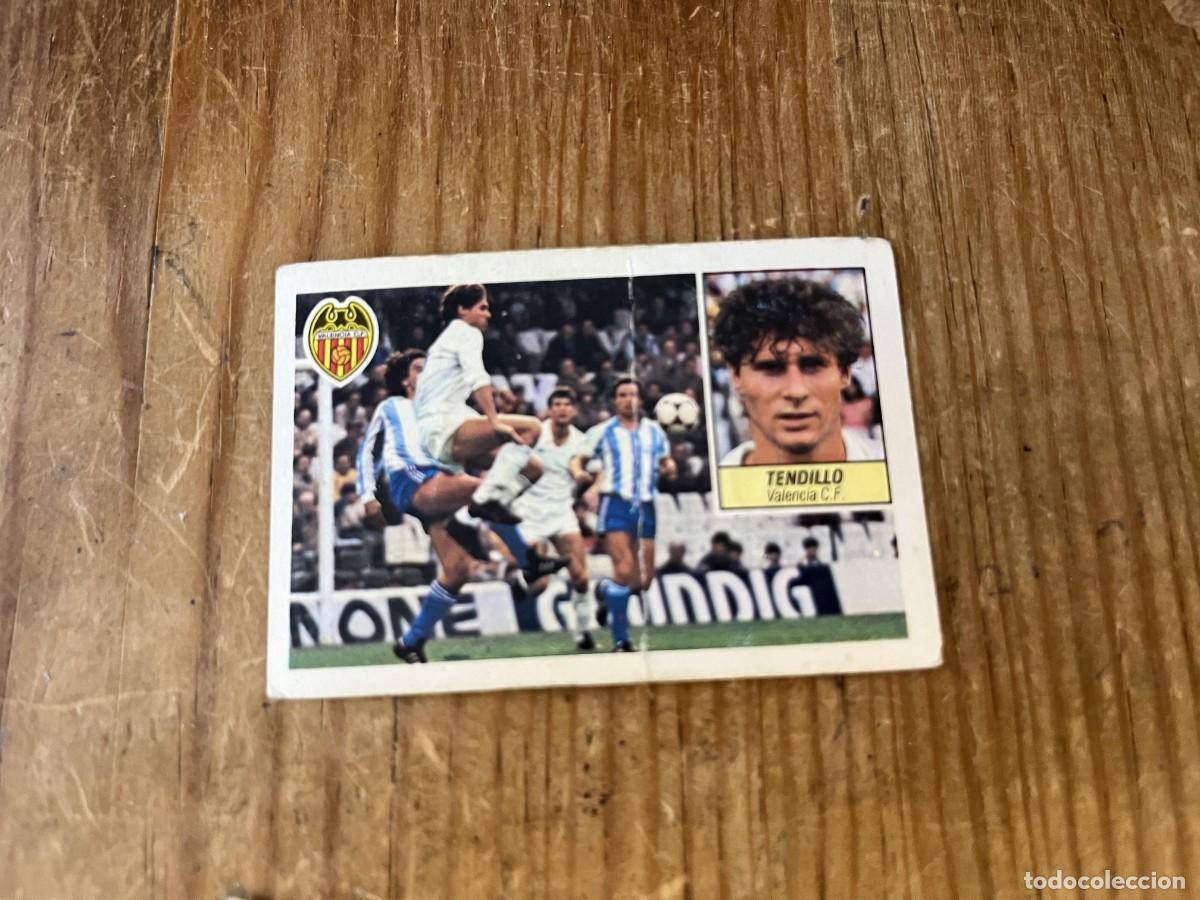 Fu&szlig;ball-Sticker: CROMO SIN PEGAR NUNCA PEGADO ALBUM LIGA ESTE 84 85 1984 1985 VALENCIA TENDILLO