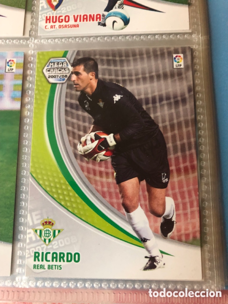 Cromos de F&uacute;tbol: Megacracks 2007 2008 nuevo fichaje Ricardo 468 Betis