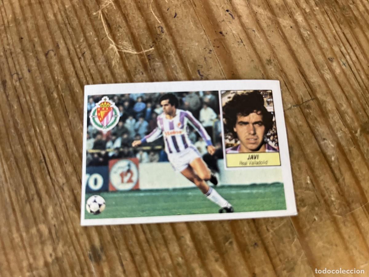 Cromos de Futebol: CROMO SIN PEGAR NUNCA PEGADO ALBUM LIGA ESTE 84 85 1984 1985 VALLADOLID JAVI