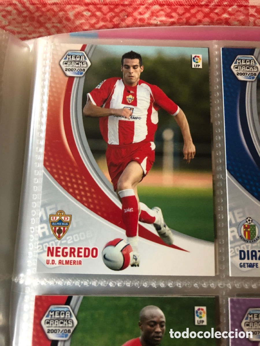 Cromos de F&uacute;tbol: Megacracks 2007 2008 nuevo fichaje negredo 469 almeria