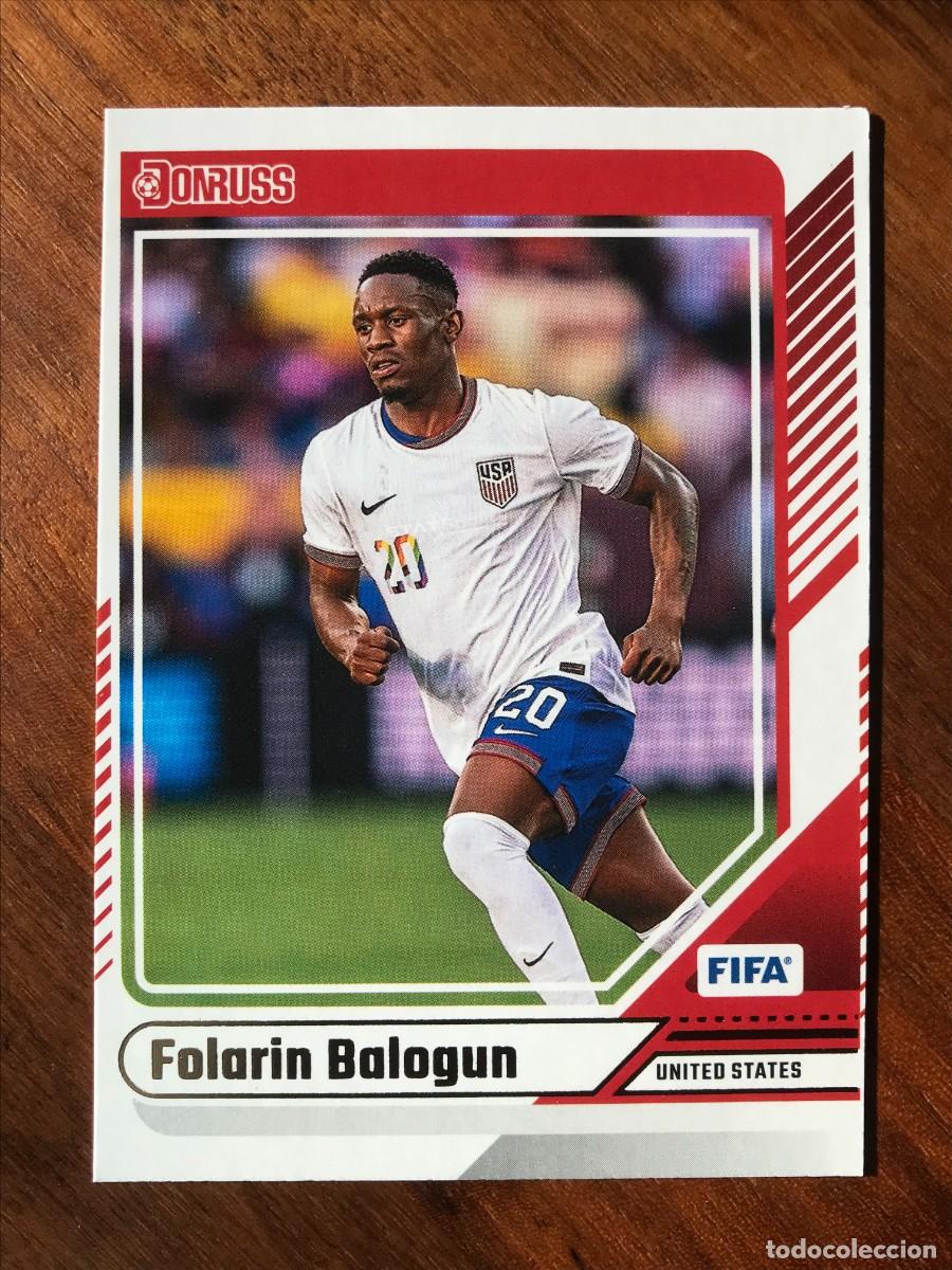Figurine di Calcio: FOLARIN BALOGUN - ESTADOS UNIDOS - PANINI DONRUSS FIFA 2024 2025 24 25