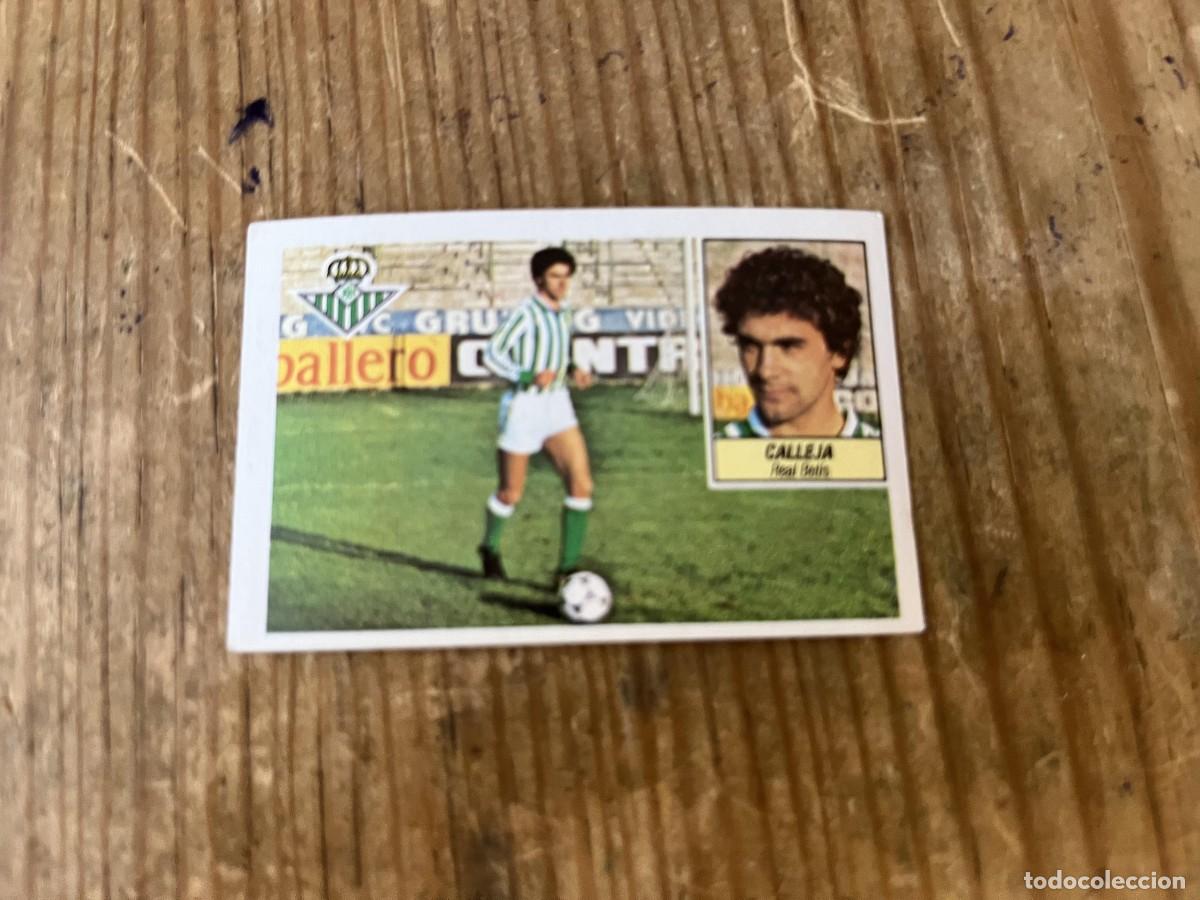 Cromos de F&uacute;tbol: CROMO SIN PEGAR NUNCA PEGADO ALBUM LIGA ESTE 84 85 1984 1985 COLOCA BETIS CALLEJA